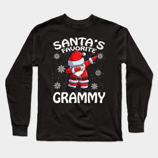 Santas Favorite Grammy Christmas Long Sleeve T-Shirt